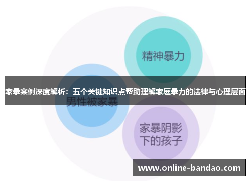 家暴案例深度解析：五个关键知识点帮助理解家庭暴力的法律与心理层面